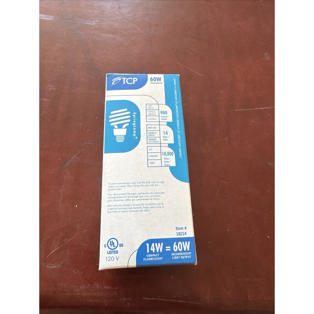 TCP Spring Lamp Bulb 13 Watts
